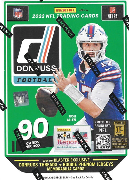 2019 Donruss Threads Game Used Jersey Card T-1 Josh Allen Buffalo