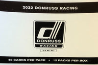 2022 Donruss Series NASCAR HUGE Cello Box (360 Cards) with 12 EXCLUSIVE Carolina Blue Optic Parallels
