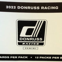 2022 Donruss Series NASCAR HUGE Cello Box (360 Cards) with 12 EXCLUSIVE Carolina Blue Optic Parallels