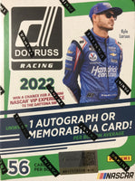 2022 Donruss Series NASCAR Blaster Box with 1 Autograph or Memorabilia Card plus 7 EXCLUSIVE LIME GREEN Parallels
