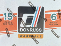 2022 DONRUSS Baseball Series Blaster Box with EXCLUSIVE Holo Purple and Rapture Parallels
