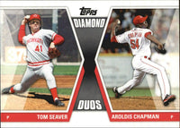 2011 Topps Diamond Duos Series #1 Insert Set with Stars and HOFers
