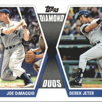 2011 Topps Diamond Duos Series #3 Insert Set with Stars and HOFers