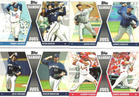 2011 Topps Diamond Duos Series #3 Insert Set with Stars and HOFers
