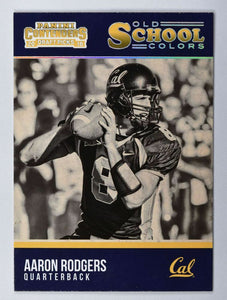Aaron Rodgers 2016 Panini Contenders Old School Colors Mint Card #2