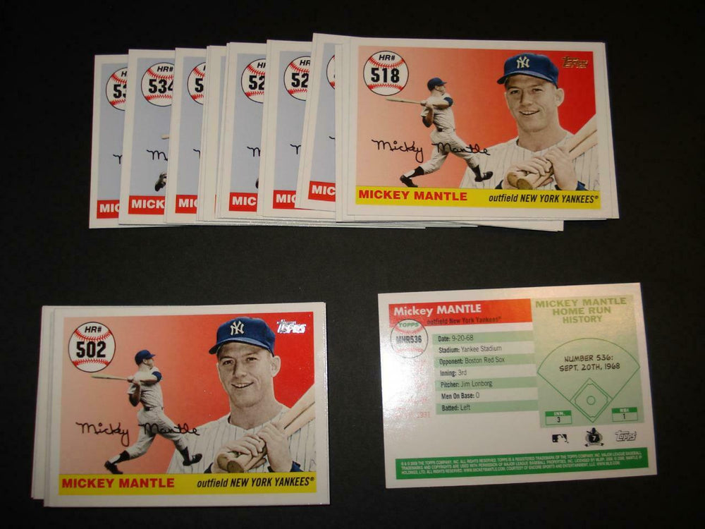 2008 MICKEY MANTLE Topps 