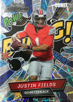 Justin Fields 2021 Wild Card Alumination Comix Holo-Lux Rookie Card #AC-3 ONLY 9 MADE
