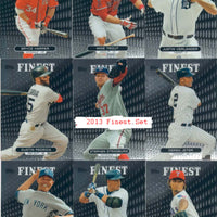 2013 Topps Finest Baseball Series Mint 100 Card Set with Gerrit Cole, Nolan Arenado and Manny Machado Rookies Plus