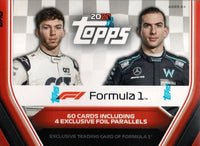 2022 Topps Formula 1 Racing Blaster Box including 4 Exclusive Foil Parallel Cards
