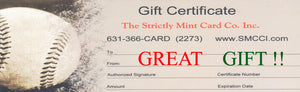 Strictly Mint  Gift Cards