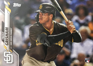 Trent Grisham 2020 Topps Limited Edition ROOKIE Card #SD-6 Found Exclusively in Padres Team Sets