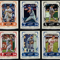 2013 Topps Gypsy Queen NO HITTERS Insert Set with Stars and Hall of Famers