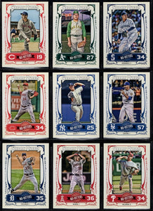 2013 Topps Gypsy Queen NO HITTERS Insert Set with Stars and Hall of Famers