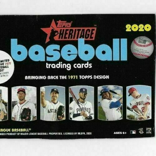 2007 Topps Heritage Baseball Hobby Box