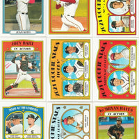2021 Topps Heritage Baseball Complete Mint 400 Card Basic Set in Classic 1972 Design