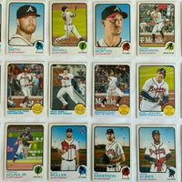 2022 Topps Heritage Baseball Complete Mint 400 Card Basic Set in Classic 1973 Design