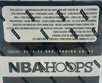 2021 2022 Panini HOOPS NBA Cello Box of Fat Packs (360 Cards)
