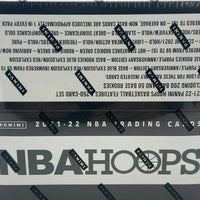 2021 2022 Panini HOOPS NBA Cello Box of Fat Packs (360 Cards)