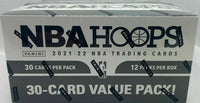 2021 2022 Panini HOOPS NBA Cello Box of Fat Packs (360 Cards)
