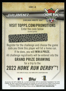 Eloy Jimenez 2021 Topps Home Run Challenge Unscratched Series Mint Card #HRC-8