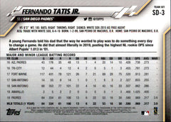 Fernando Tatis Jr. 2020 Topps All Star Rookie Limited Edition Card #SD