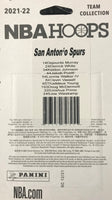San Antonio Spurs 2021 2022 Hoops Factory Sealed Team Set With Rookie Cards of Joshua Primo and Joe Wieskamp
