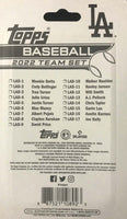 Los Angeles Dodgers 2022 Topps Factory Sealed 17 Card Team Set
