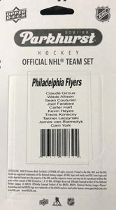 Philadelphia Flyers 2021 2022 Upper Deck PARKHURST Factory Sealed Team Set