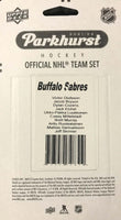 Buffalo Sabres 2021 2022 Upper Deck PARKHURST Factory Sealed Team Set
