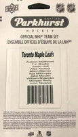 Toronto Maple Leafs 2021 2022 Upper Deck PARKHURST Factory Sealed Team Set
