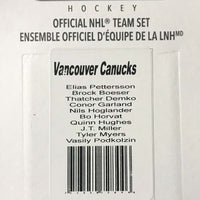 Vancouver Canucks 2021 2022 Upper Deck PARKHURST Factory Sealed Team Set with Vasily Podkolzin Rookie Card