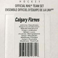 Calgary Flames 2021 2022 Upper Deck PARKHURST Factory Sealed Team Set with Rookie cards of Matthew Phillips and Adam Ruzicka