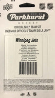 Winnipeg Jets 2021 2022 Upper Deck PARKHURST Factory Sealed Team Set with Cole Perfetti Rookie Card
