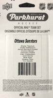 Ottawa Senators 2021 2022 Upper Deck PARKHURST Factory Sealed Team Set with 3 Rookie Cards Plus
