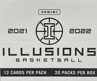 2021 2022 Panini ILLUSIONS NBA Basketball 20 Pack Cello Box Possible EXCLUSIVE Orange and Teal Parallels!