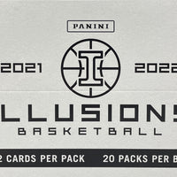 2021 2022 Panini ILLUSIONS NBA Basketball 20 Pack Cello Box Possible EXCLUSIVE Orange and Teal Parallels!