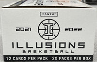 2021 2022 Panini ILLUSIONS NBA Basketball 20 Pack Cello Box Possible EXCLUSIVE Orange and Teal Parallels!
