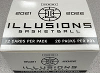 2021 2022 Panini ILLUSIONS NBA Basketball 20 Pack Cello Box Possible EXCLUSIVE Orange and Teal Parallels!
