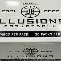 2021 2022 Panini ILLUSIONS NBA Basketball 20 Pack Cello Box Possible EXCLUSIVE Orange and Teal Parallels!
