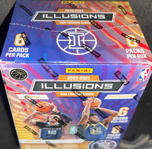 2020 2021 Panini Illusions Basketball Trading Cards Blaster Box