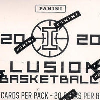 2020 2021 Panini Illusions NBA Basketball Trading Cards Cello / Fat Pack Box
