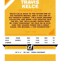 Travis Kelce 2019 Donruss Card #2