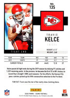 Travis Kelce 2020 Score Card #135
