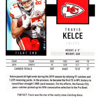 Travis Kelce 2020 Score Card #135