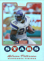 Adrian Peterson 2008 Topps Kickoff Stars of the Game Mint Card #SG-AP
