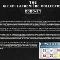 2020 2021 Upper Deck Alexis Lafrenière Collection 26 Card Limited Edition Set