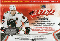 2021 2022 Upper Deck MVP NHL Hockey Blaster Box with EXCLUSIVE Gold Parallels
