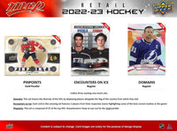 2022 2023 Upper Deck MVP NHL Hockey Blaster Box with EXCLUSIVE Gold Parallels
