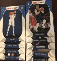 Dallas Mavericks  2020 2021 Hoops Factory Sealed Team Set Rookie Cards of Josh Green, Tyrell Terry and Tyler Bey
