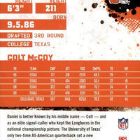 Colt McCoy 2010 Score Series Mint ROOKIE Card #323